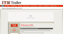 Desktop Screenshot of itmtrailer.com